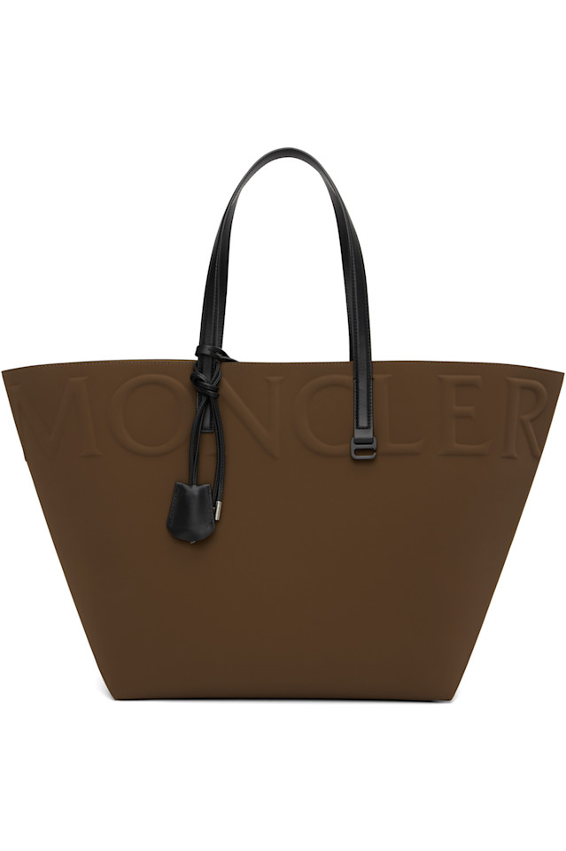 

Очень большая сумка Moncler, коричневый