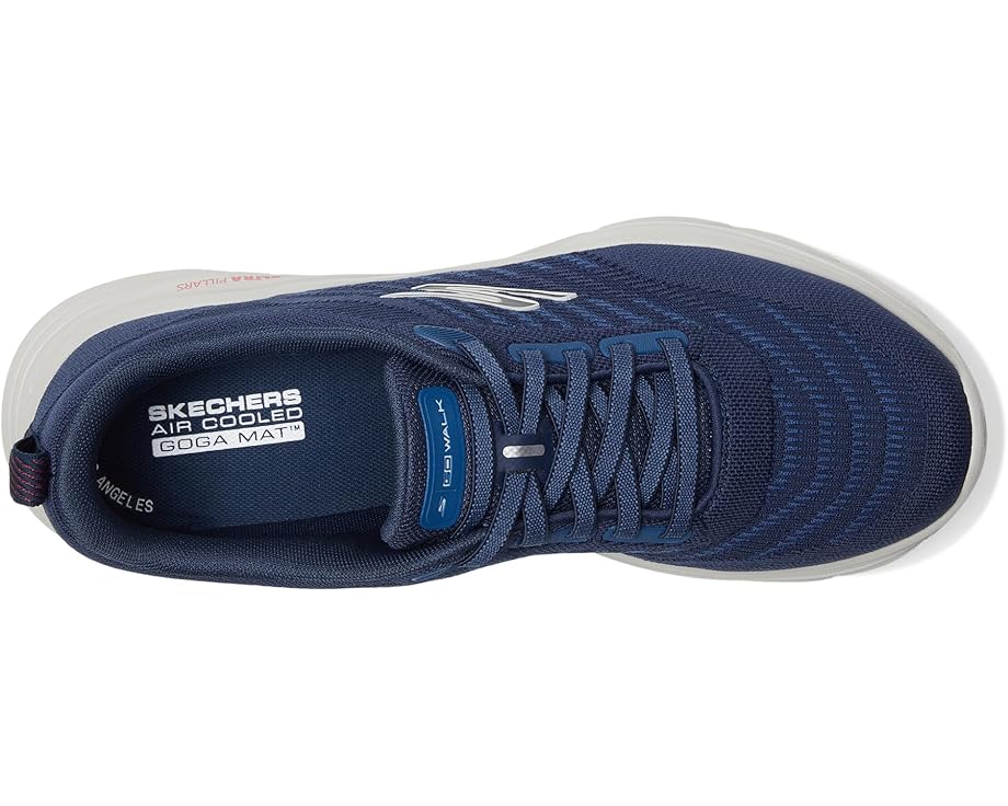 Кроссовки SKECHERS Performance Go Walk 8 Day Hands Free Slip-in, цвет Navy/Red — фото 2