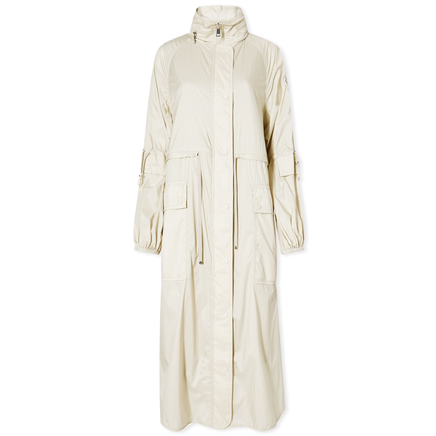 

Куртка Moncler Lins Longline Parka, коричневый
