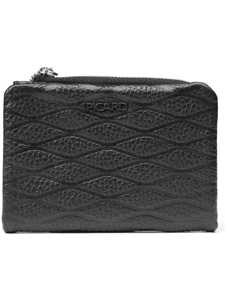 

PICARD Кожаный кошелек Lille 1, 12,5 см, черный