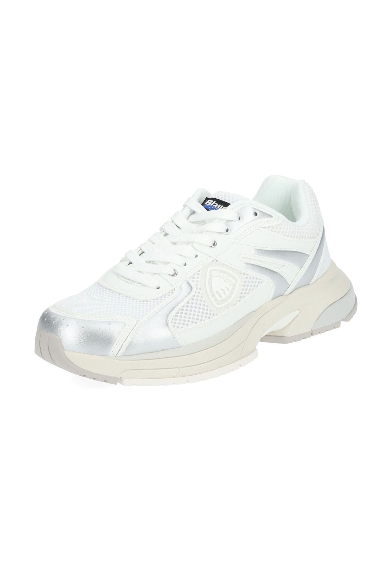 

Кроссовки из искусственной кожи/текстиля Blauer.USA, цвет Wei_/silber