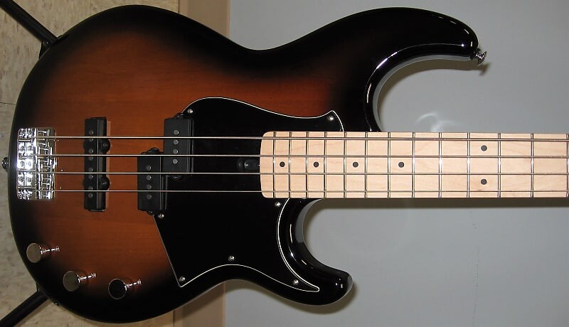 

Басс гитара Yamaha BB434M-TBS 4-String Electric Bass Guitar with Maple Fretboard - Tobacco Brown Sunburst