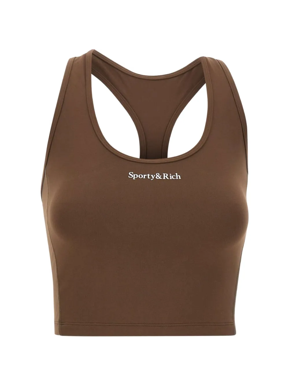 

Укороченный топ с боксерской спинкой Sporty & Rich, коричневый