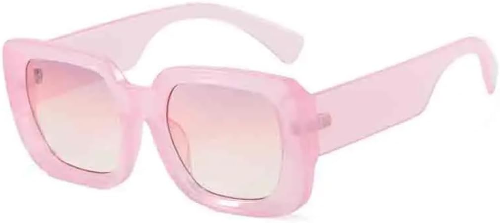 

Солнцезащитные очки с защитой UV400 | Линзы конфетного цвета, увеличенная оправа | Для женщин и мужчин, для занятий спортом на открытом воздухе и вождения DSVIGF, Pink Purple Pink