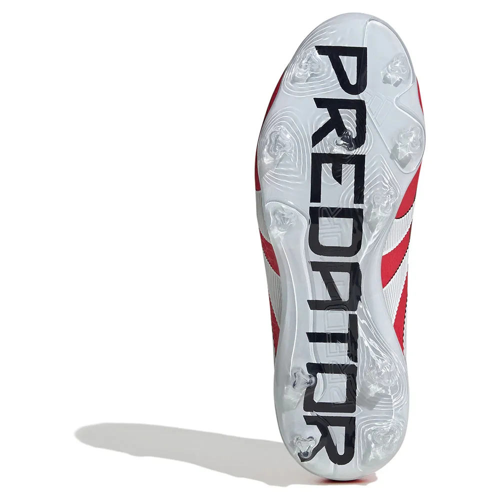 Футбольные бутсы adidas Predator Elite FG kids, красный — фото 2