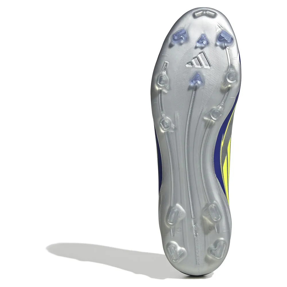 Футбольные бутсы adidas F50 League Messi FG/MG, серебряный — фото 2