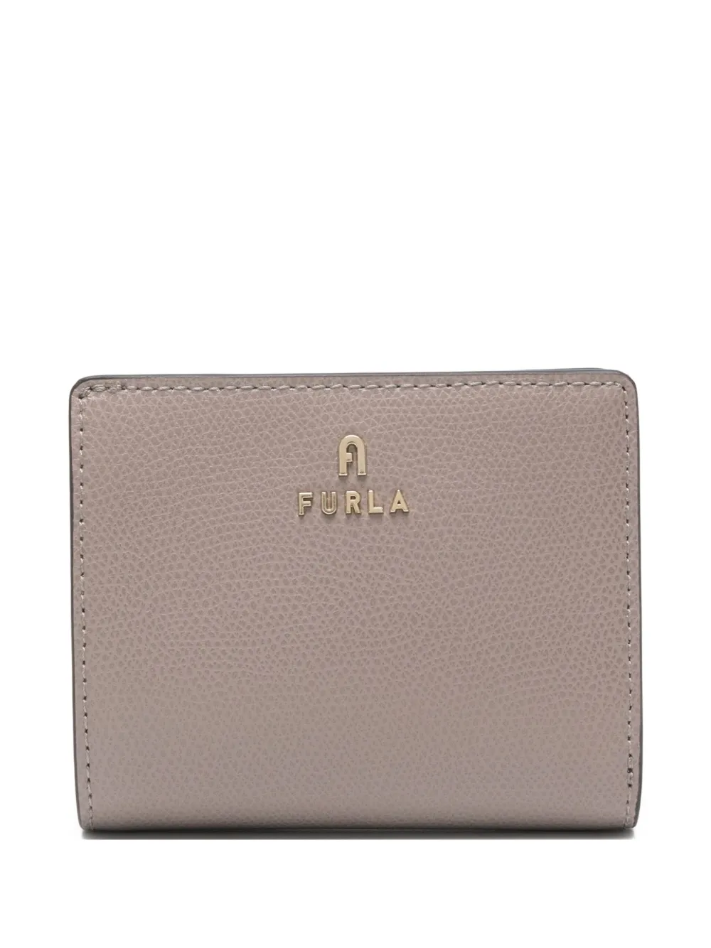 

Кошелек с фирменной табличкой Furla, серый