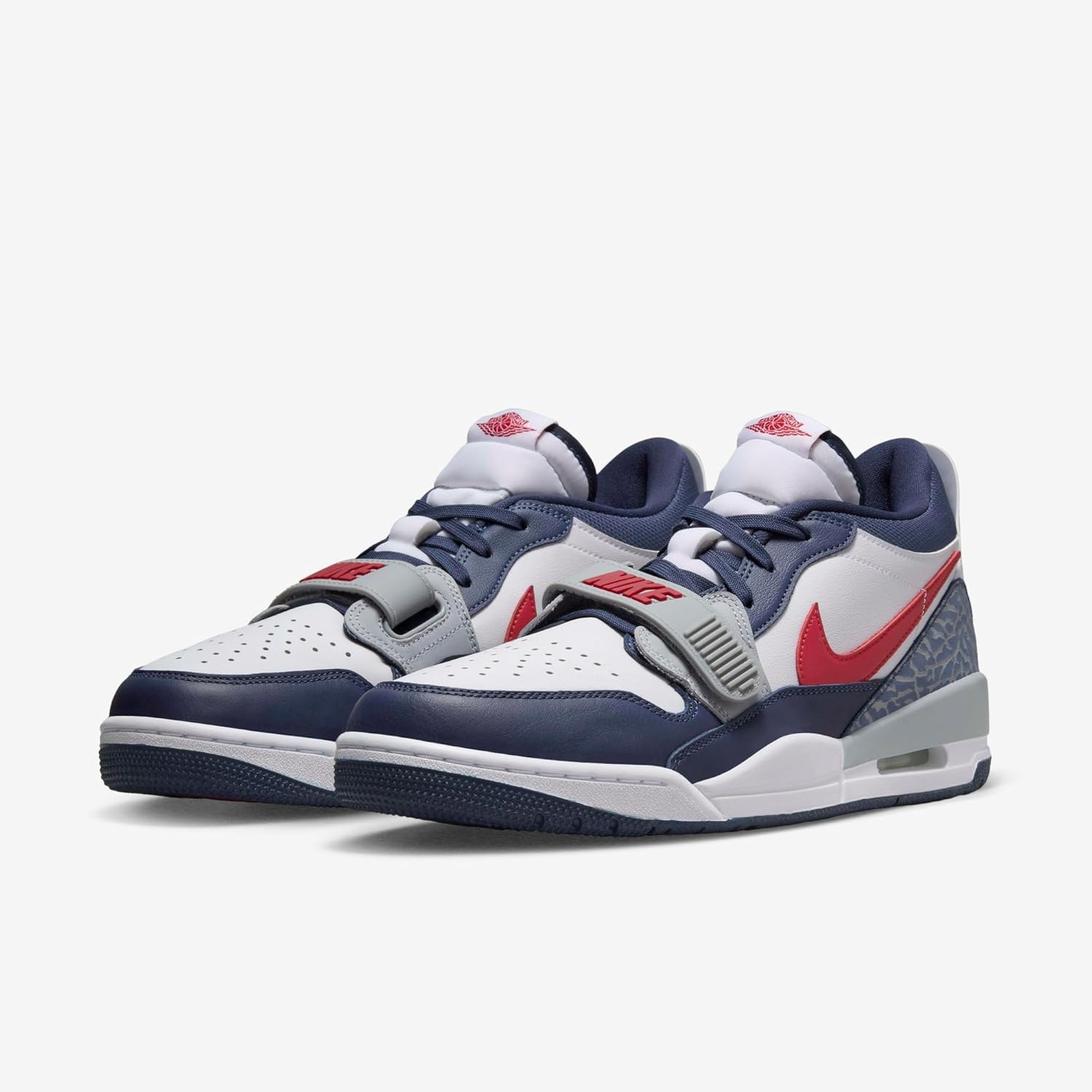 Мужские кроссовки Nike Air Jordan Legacy 312 Low, белый/красный/синий/темно-синий — фото 2
