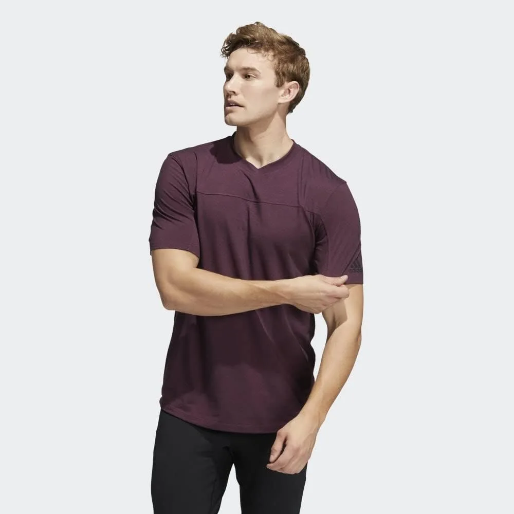 Футболка adidas Men's City Base Tee, Victory Crimson — фото 3