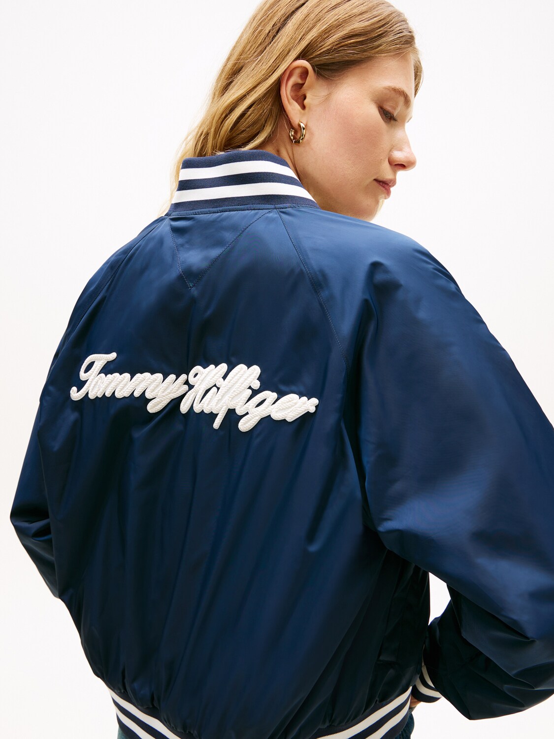 Женская куртка Tommy Hilfiger Between-Season, темно-синий — фото 3