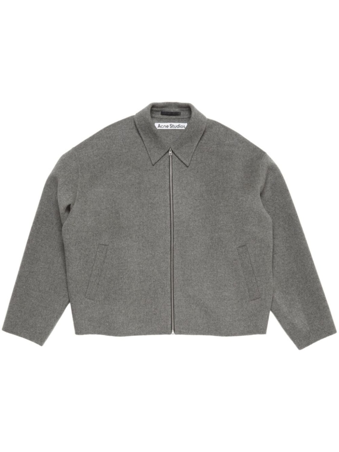 

Куртка на молнии Acne Studios, серый
