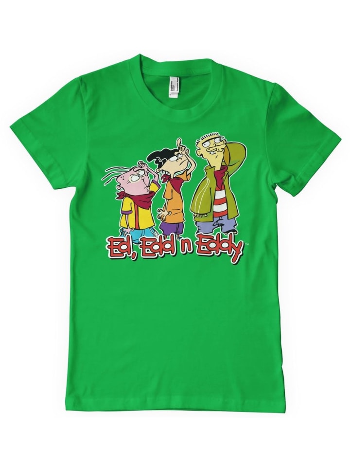 

Футболка Ed, Edd n Eddy T-Shirt зеленого цвета Cartoon Network, Зеленый, Футболка Ed, Edd n Eddy T-Shirt зеленого цвета Cartoon Network