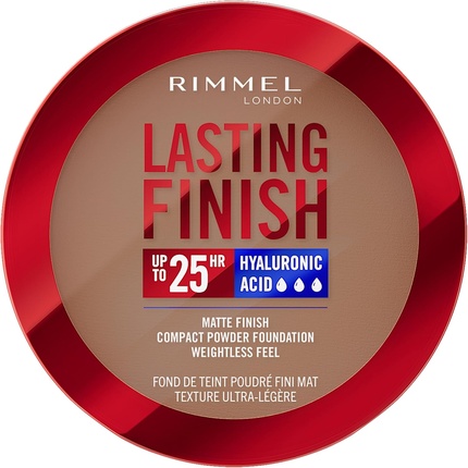 

Устойчивая основа 25 HR Compact Foundation 012 Cinnamon Matte Регулируемое покрытие Пудра-крем Защита от загрязнений SPF 20 Гиалуроновая кислота Водостойкая Скрывает недостатки Rimmel