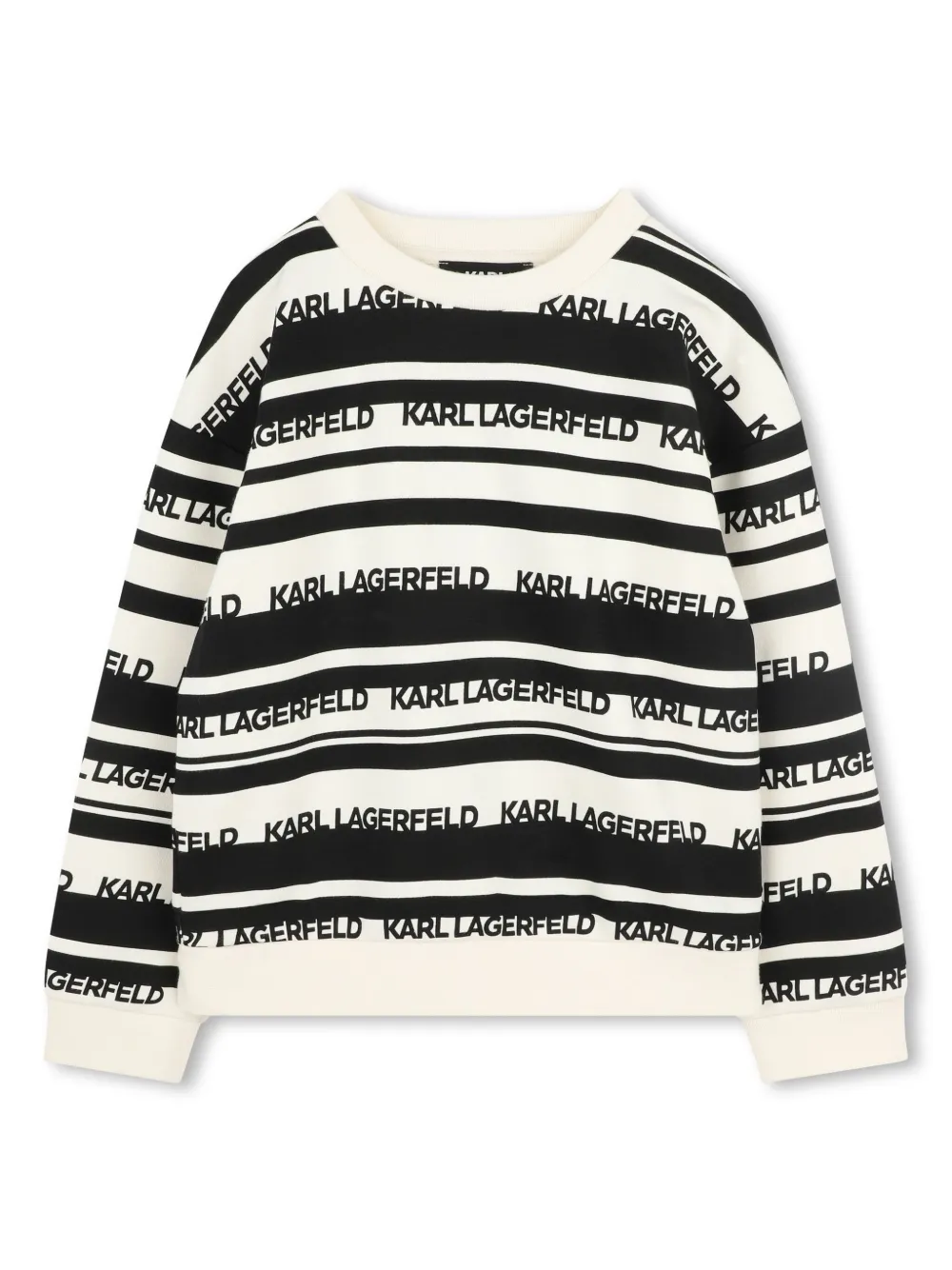 

Толстовка с логотипом KARL LAGERFELD KIDS, нейтральный