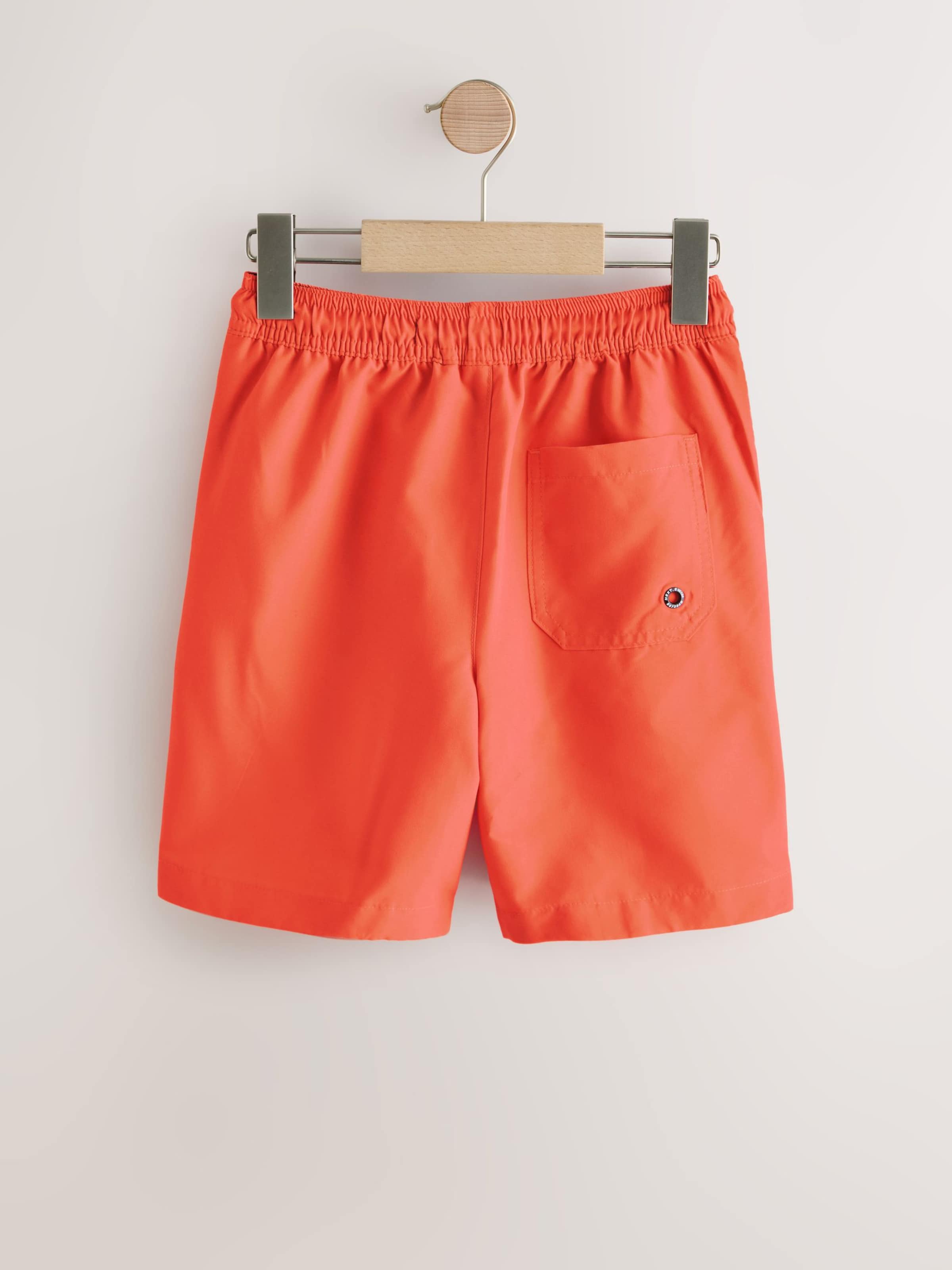 Next Шорты Board Shorts в оранжевом цвете — фото 2