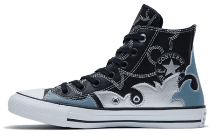 

Кеды Converse Chuck Taylor All Star Space Cowgirl Black Trainers 'Blue Black Silver' Women's