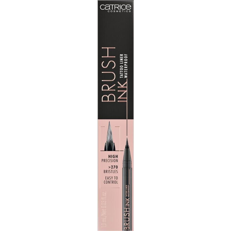 

Кисть с чернилами для татуировки Водонепроницаемая подводка 010 Catrice, 1 ml