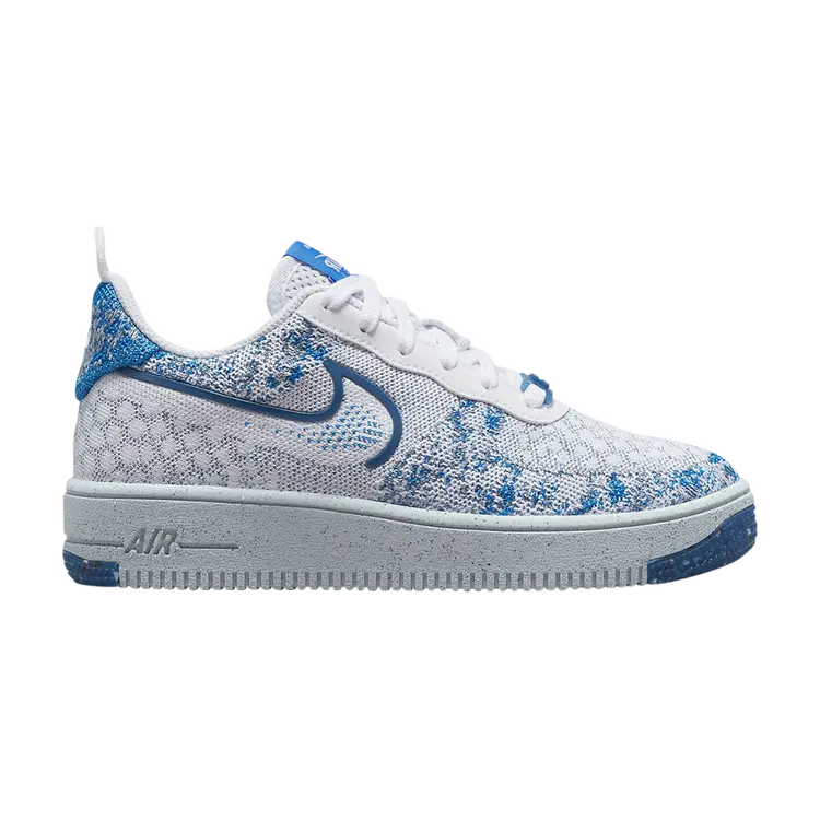 

Кроссовки Nike Air Force 1 Crater Flyknit GS, белый