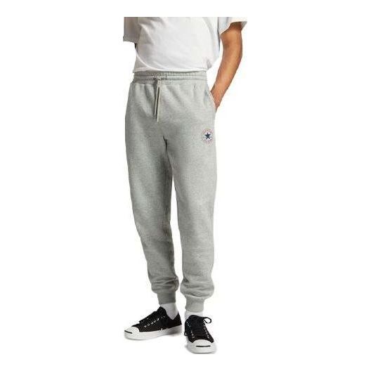 

Спортивные брюки Converse Go-To All Star Patch Standard-Fit Fleece Sweatpants 'Grey', серый