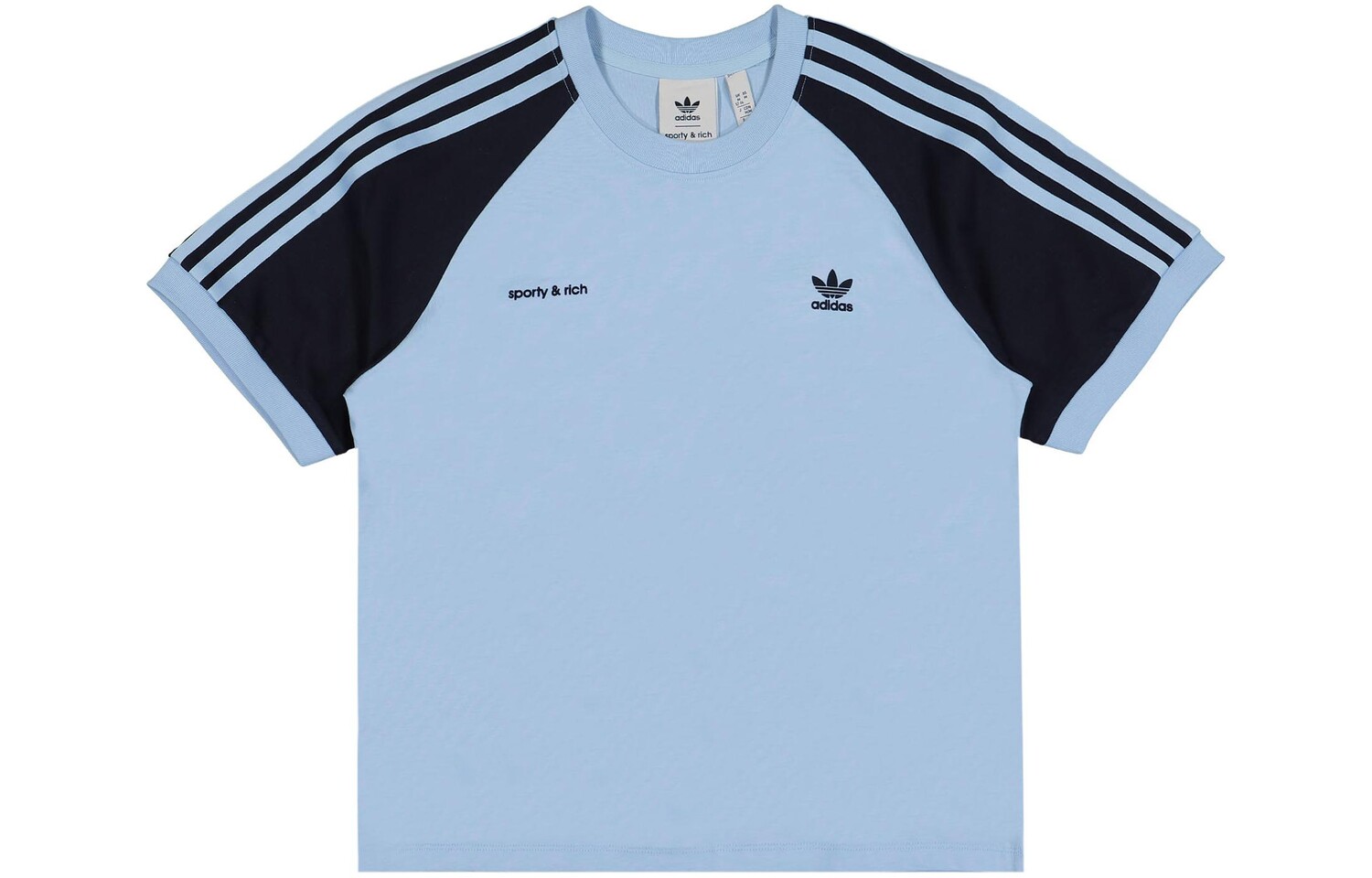 

Женский укороченный топ Adidas Originals, цвет Blue