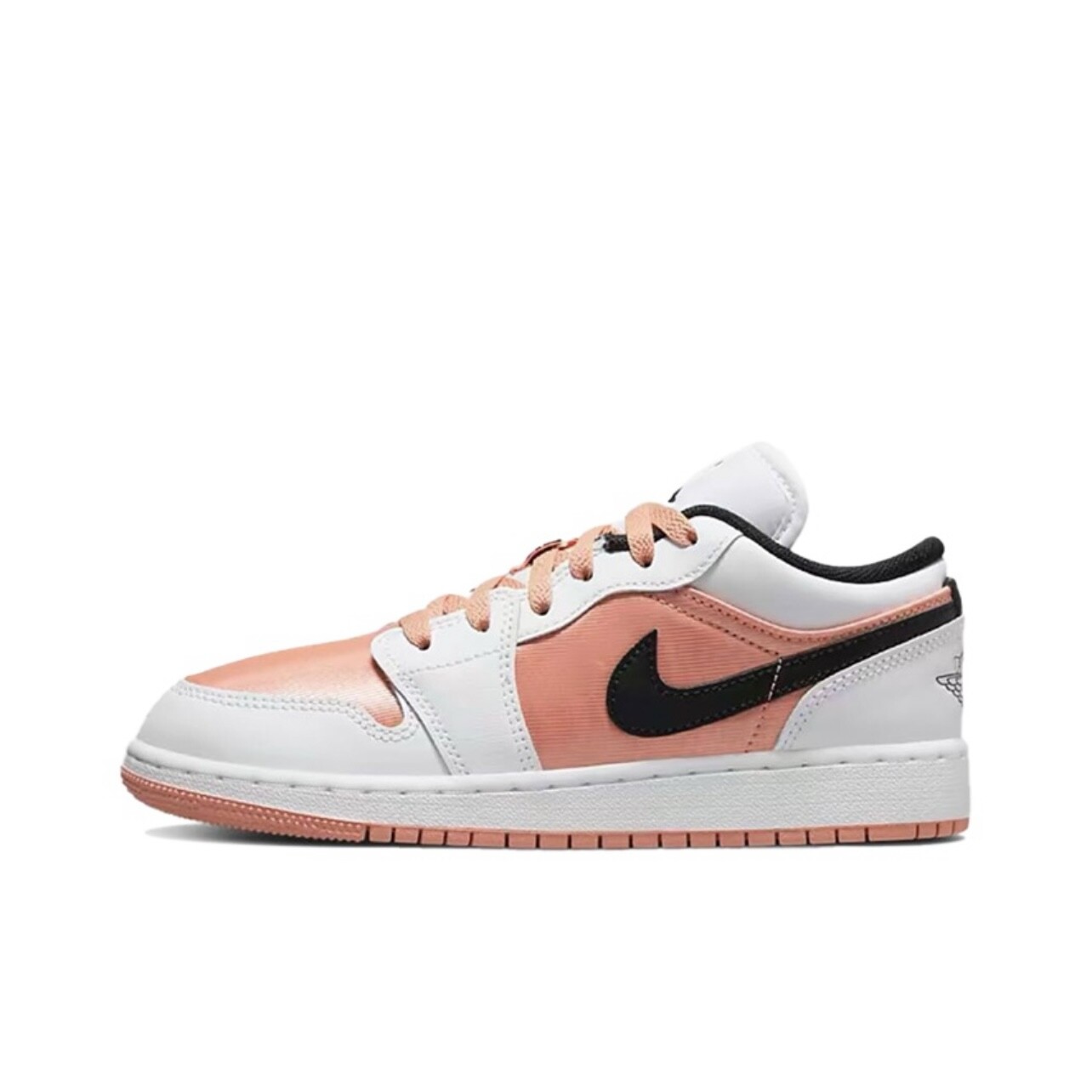 Кроссовки Air Jordan 1 Vintage Basketball Shoes Women's Low-Top Pink — фото 4