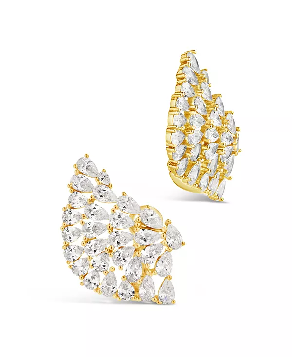 

Серьги-Гвоздики Miranda с кубическим цирконием Sterling Forever, gold