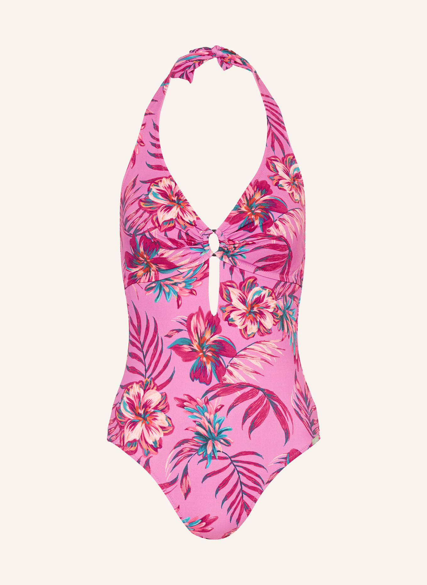 

Купальник Tropical Radiance с бретелькой через шею Lidea, мультиколор