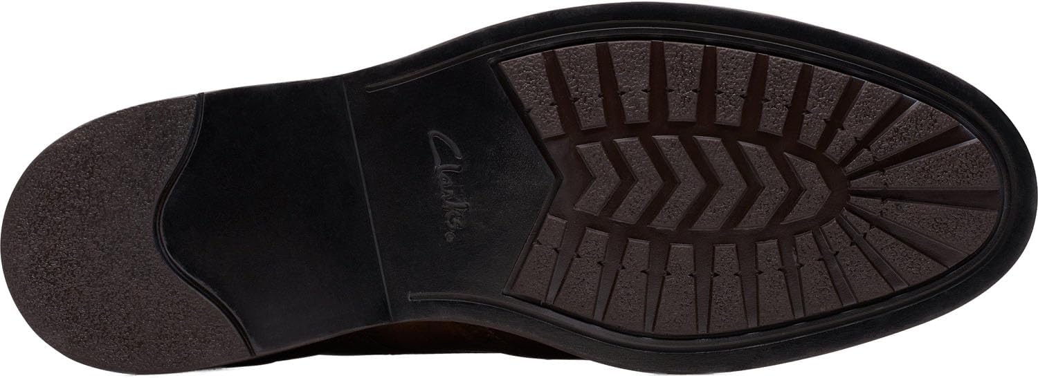 Мужские лоферы Clarks Aldwin Limit, коричневый — фото 3