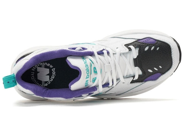 Кроссовки 608 New Balance, белый — фото 3