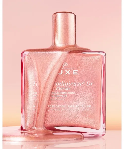 Масло для лица Nuxe — И тела Prodigieux Floral Gold Oil розово-золотистое, 50 мл