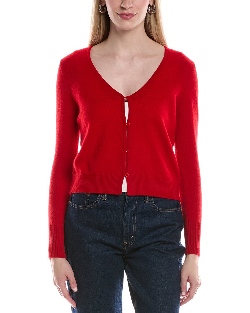 

Укороченный кашемировый кардиган Philosophy с V-образным вырезом Philosophy, розовый