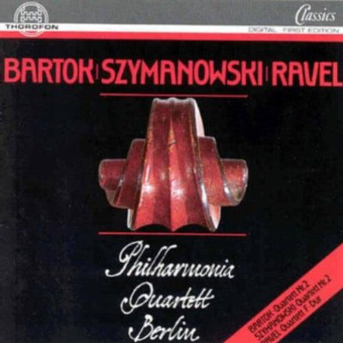 

CD диск Bartok / Philharmonia Quartett Berlin: String QTS No 2 Op 17 / No 2 / Op 56