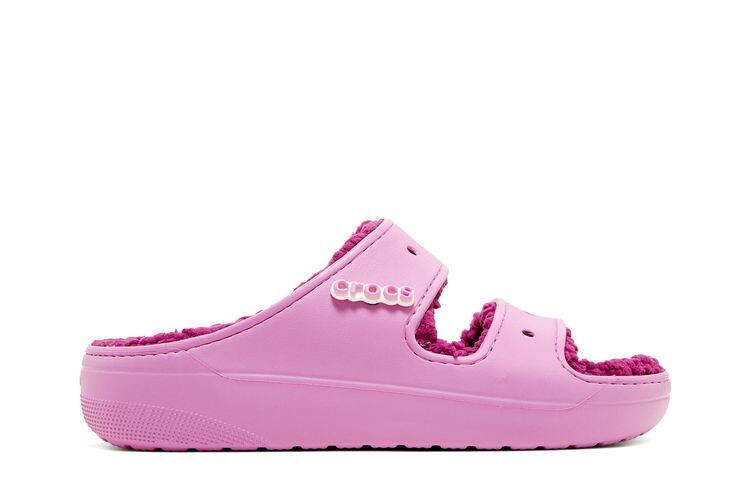 

Сандалии Crocs Saweetie x Classic Cozzzy Sandal Taffy Pink, розовый