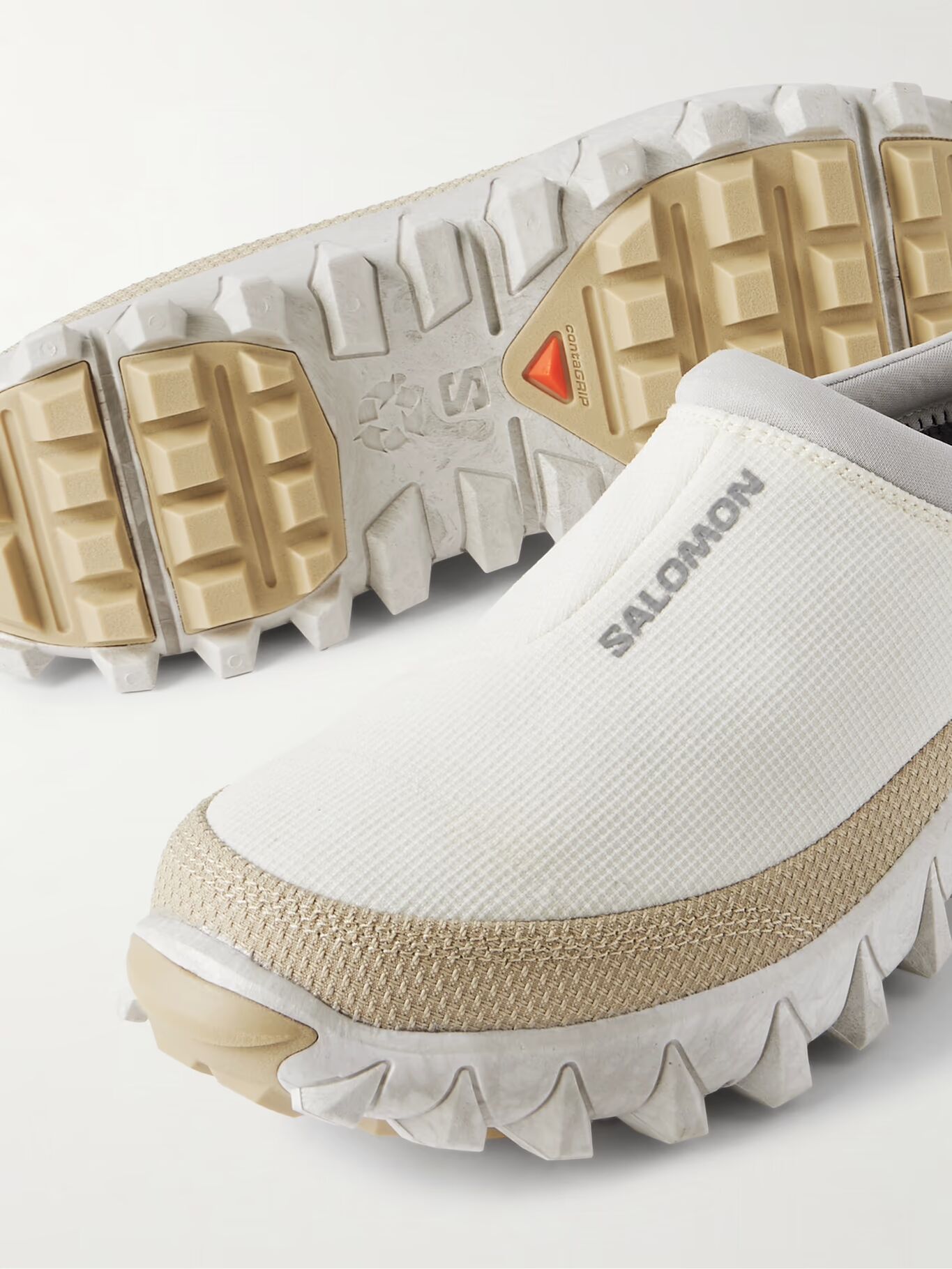 

Сабо из рипстопа Snowclog SALOMON, белый