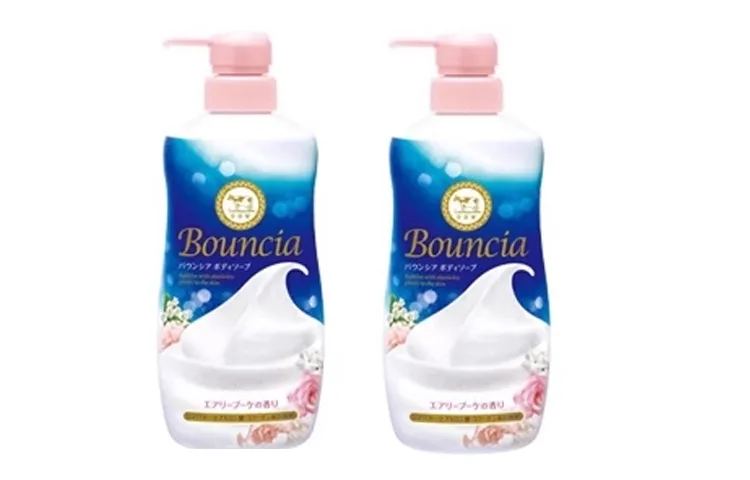 COW SOAP Гель для душа с ароматом розы, увлажняющий, против зуда, 500 мл*2/750 мл, 480ml*2