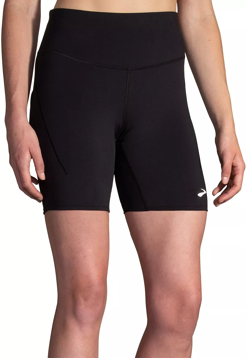 

Женские короткие колготки Brooks Spark 8 дюймов, черный
