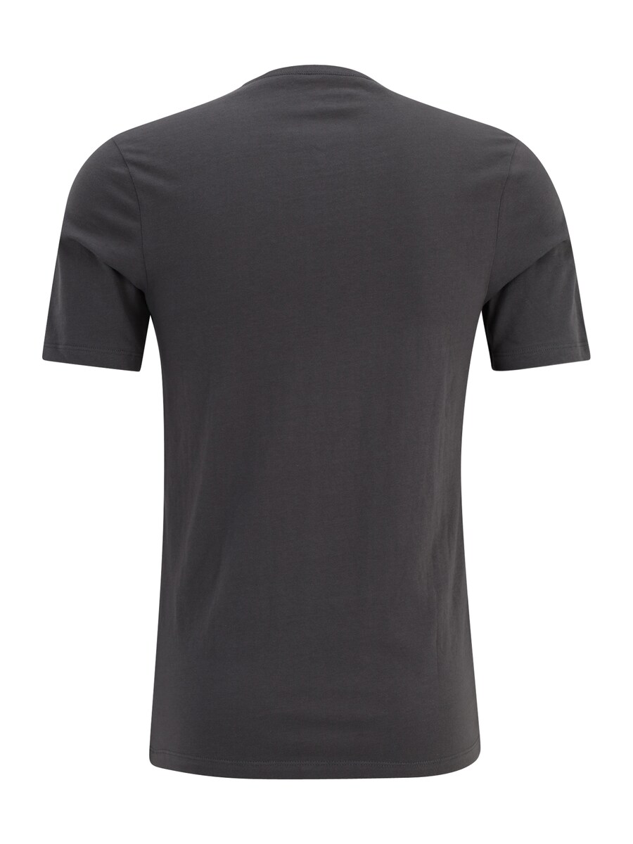 Классическая футболка BOSS Regular fit Shirt, цвет navy/graphite/black — фото 3