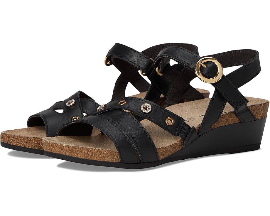 Сандалии Naot Sparkle, цвет Jet Black Leather