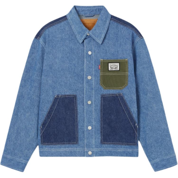

Levis Джинсовая куртка мужская морская синяя, Marine Blue