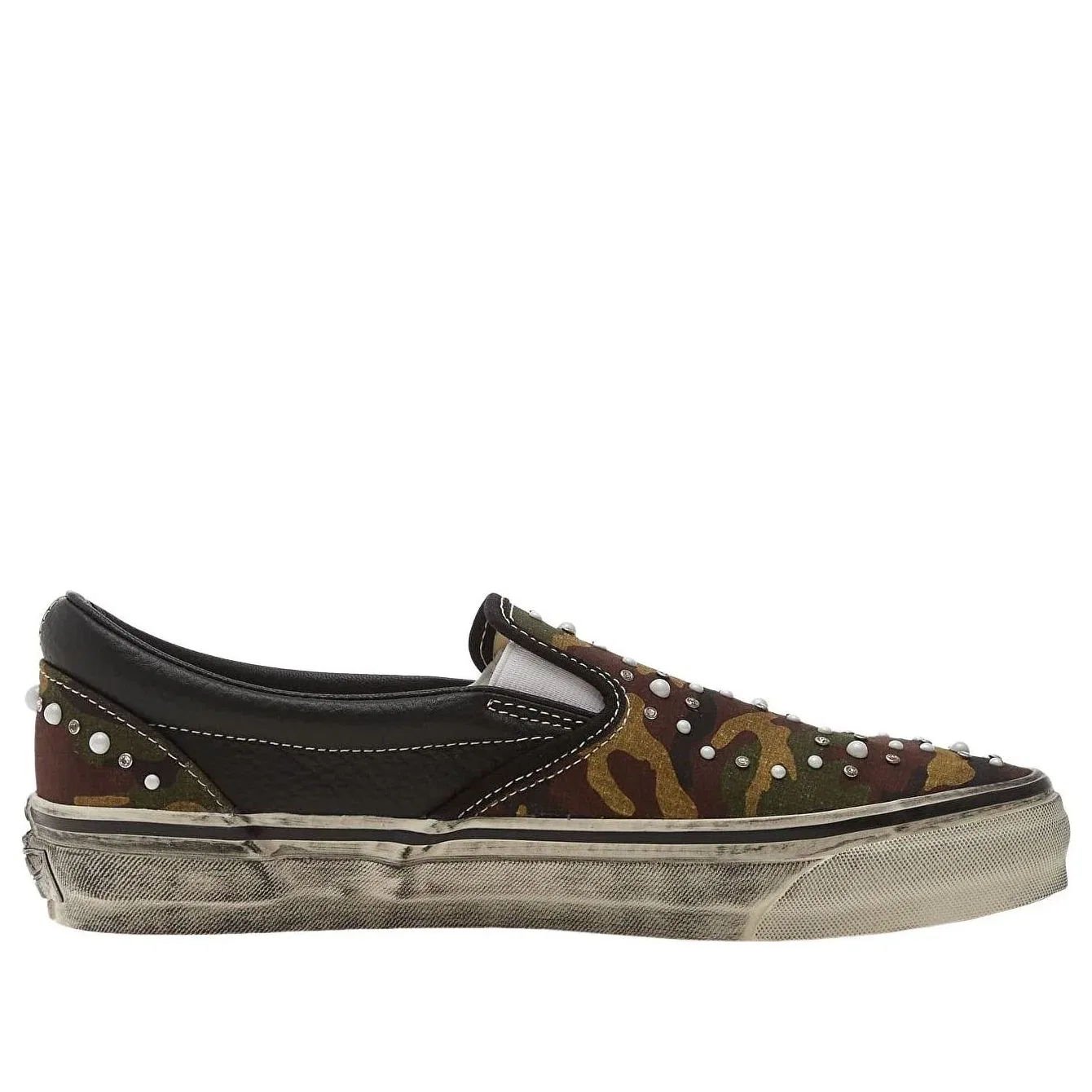 Слипоны Vans Slip-On 'Pearlized Camo' VN000D9PCAK1, мультиколор — фото 2