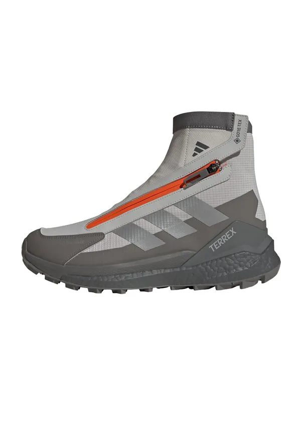 Скалолазные ботинки free hiker 2 gtx climawarm Adidas Terrex, Grey Two Matte Silver Grey Four