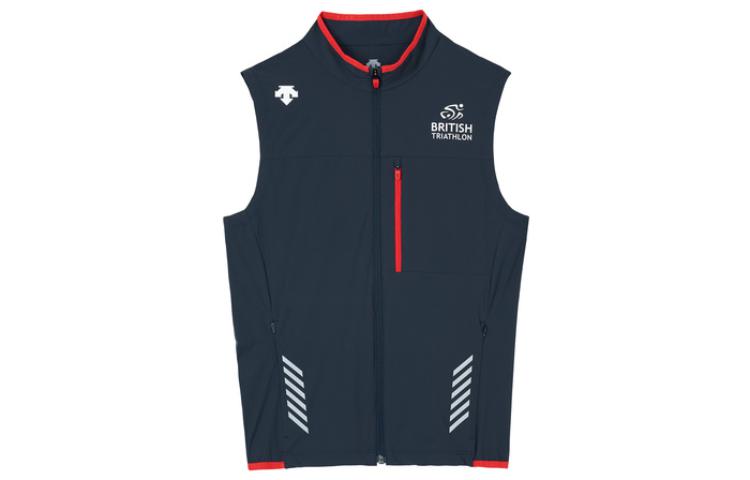 

DESCENTE Мужская жилетка, Navy Blue-NV
