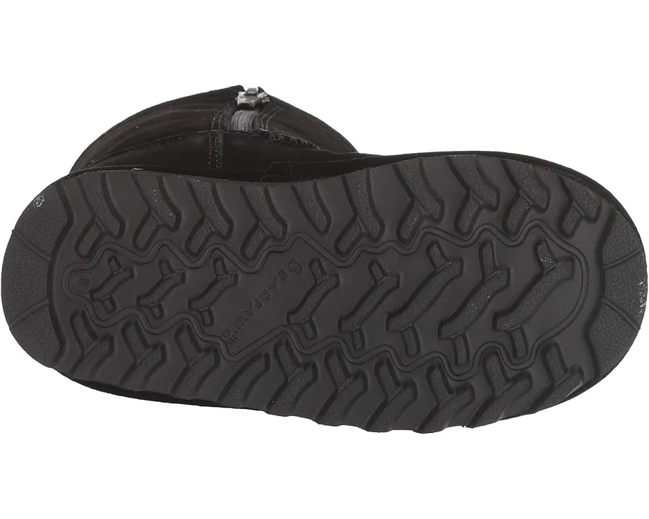 Ботинки Bearpaw Kids Elle Zipper (Toddler/Little Kid), Black II — фото 3
