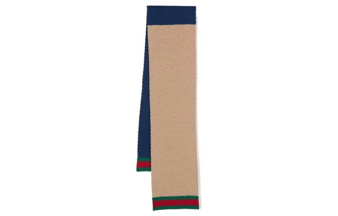 

GUCCI TD Вязаный шарф, Multicolor