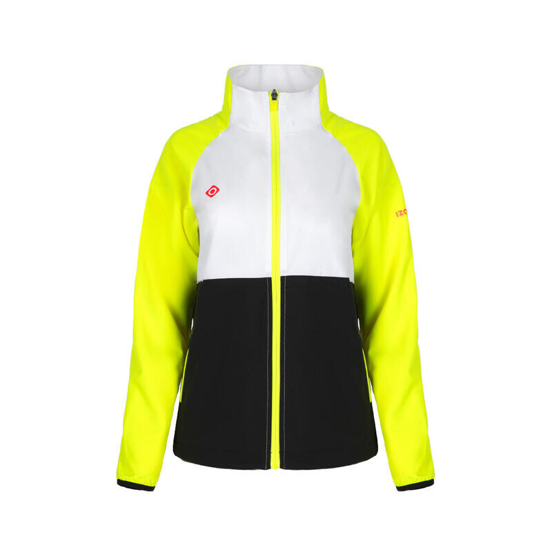 

Куртка спортивная Izas, цвет weiss/fluoreszierendes neongelb