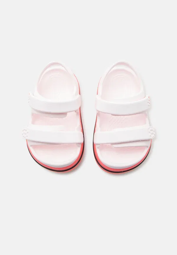 Сандалии Crocs, bubble ice/pink blast, цвет пузырьковый лёд/розовая вспышка — фото 4