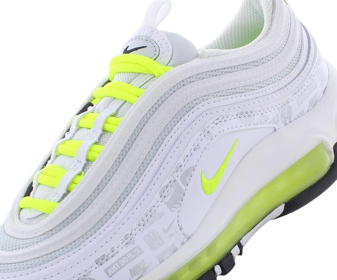 Кроссовки Nike Air Max 97 для детей, белый/черный — фото 3