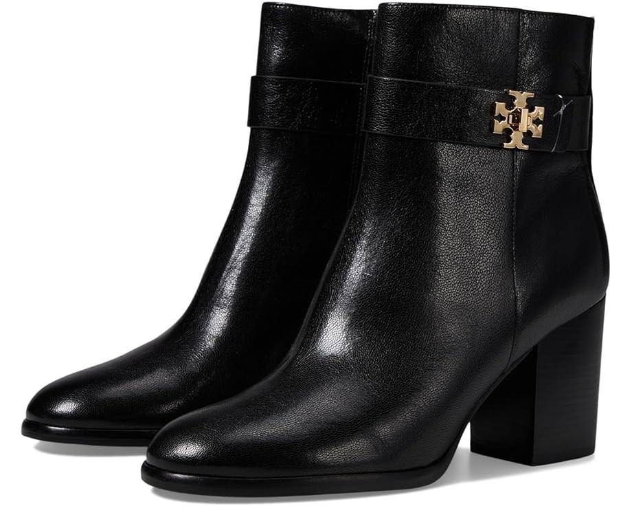 Ботинки Tory Burch 80 mm T-Lock Heeled Ankle Boots, цвет Perfect Black
