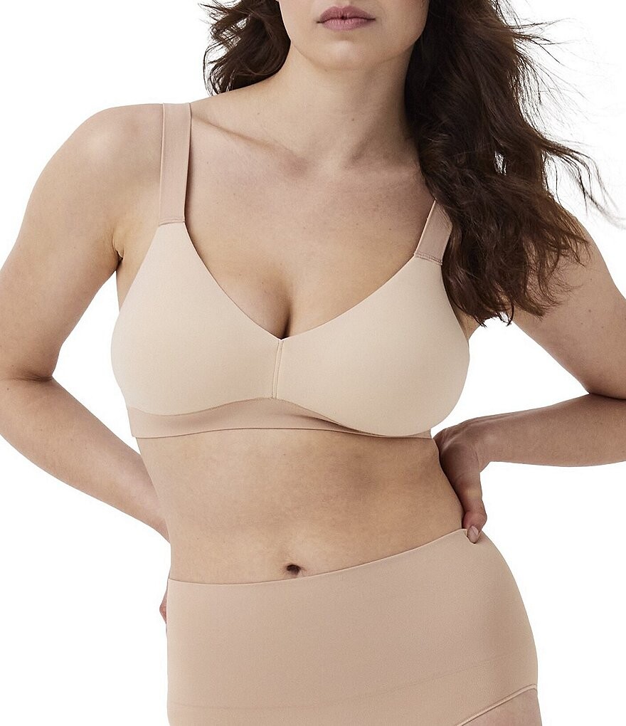 

Бюстгальтер без косточек Spanx на легкой подкладке-llelujah!, бежевый