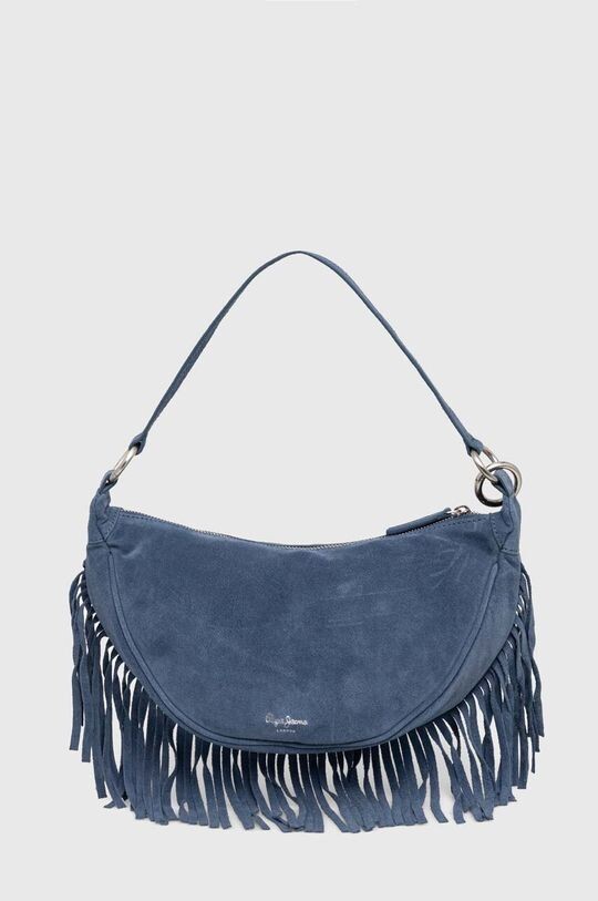 

Замшевая сумка Janice Angie Pepe Jeans, синий